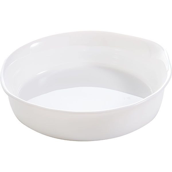 Белая тарелка «Смарт Кюзин» (объем 250 мл.) 