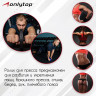 Ролик для пресса ONLYTOP, 1 колесо, с ковриком, цвета МИКС