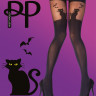 Колготки с имитацией чулок Halloween Cat Tights