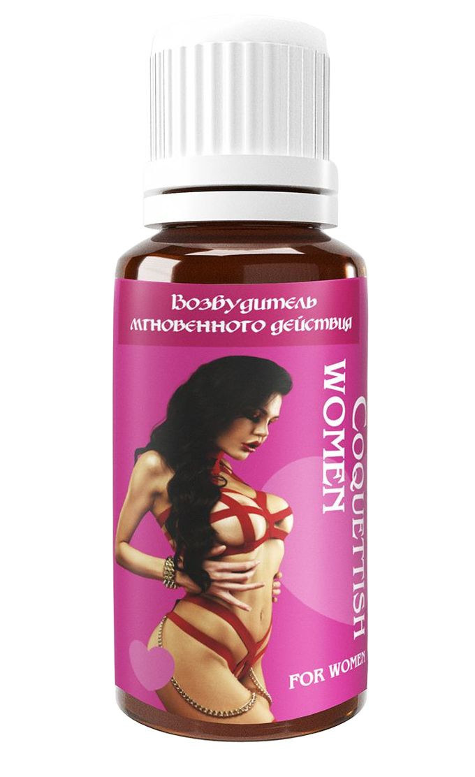 Возбудитель мгновенного действия Coquettish Women - 30 мл. 