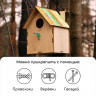 Скворечник для птиц (8,5х8,5х18 см)