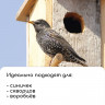 Скворечник для птиц (8,5х8,5х18 см)