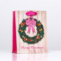 Новый год. Пакет ламинированный  Christmas  18 х 23 х 10