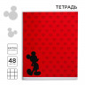 Тетрадь 48 листов в клетку Mickey «Микки Маус»