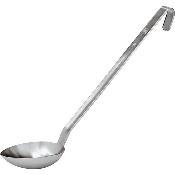 Ложка для соуса;сталь нерж.;80мл;,H=3,L=36/10,B=7см;металлич. 