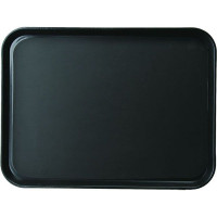 Поднос «Проотель» прорезиненный прямоугольный;полипроп.;,L=51,B=38см;черный