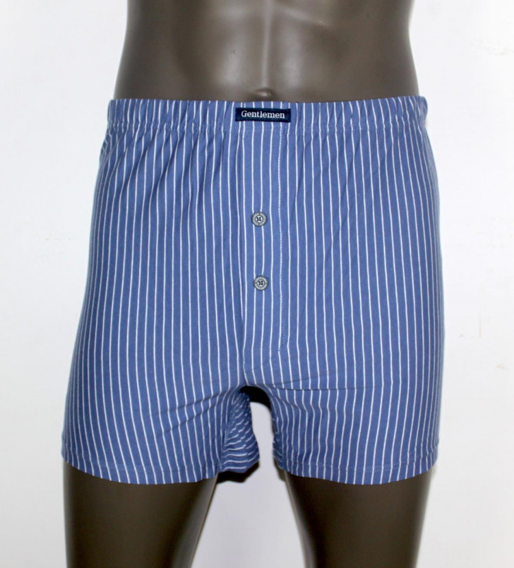 Мужские трусы-боксеры в тонкую полоску 