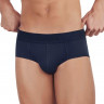Черные мужские трусы-брифы в рубчик Heavenly Piping Brief