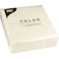 Белые бумажные однослойные салфетки (33х33 см) - 100 шт.