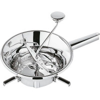 Машинка для протирки пюре+ 3 диска;сталь нерж.;D=20,H=16,B=35см;металлич.