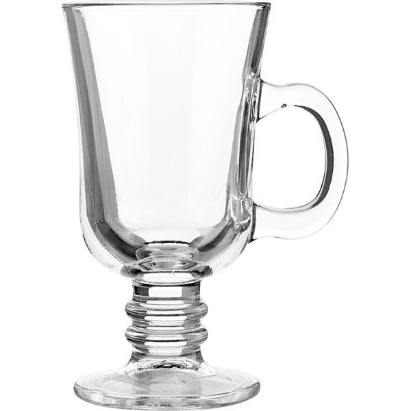Бокал для горячих напитков «Айриш Кофе» Паб;стекло;215мл;D=75,H=145,L=108мм;прозр. 