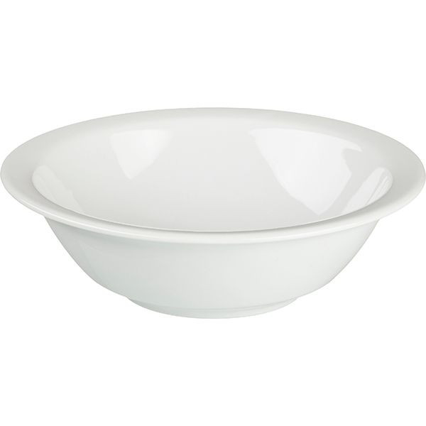 Белый фарфоровый салатник «Тренд» (объем 350 мл.) 