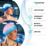 Шапочка для плавания детская ONLYTOP, силиконовая, обхват 54-60 см, цвета МИКС