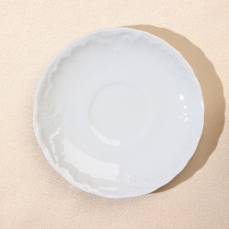 Блюдце «Rococo», d=12,5 см, фарфор 