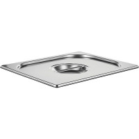 Крышка для гастроемкости GN 1/2;сталь нерж.;,H=30,L=330,B=275мм;металлич.
