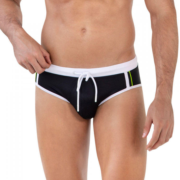 Черные стильные мужские плавки Serene Swimsuit Brief 