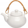 Фарфоровый заварочный чайник «Кунстверк» с ручкой (объем 0,6 л)