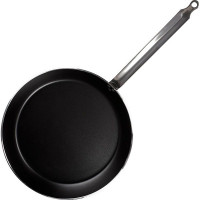 Сковорода «Клас Шеф+» с антипригарным покрытием;алюмин.,тефлон;D=40,H=7,L=72см;синий,черный