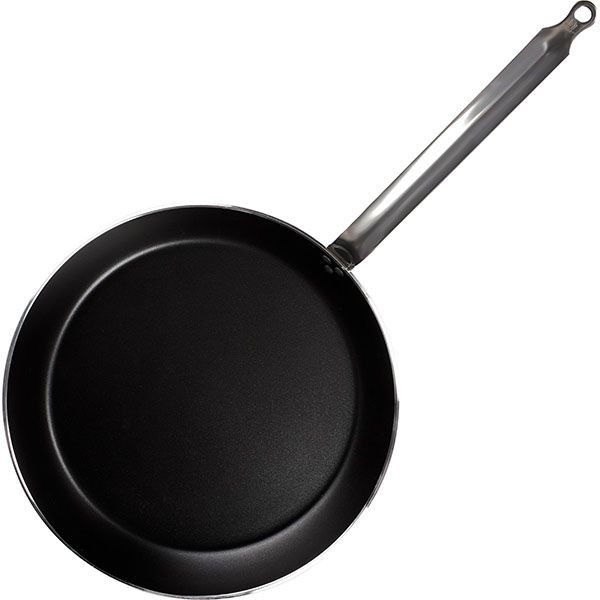 Сковорода «Клас Шеф+» с антипригарным покрытием;алюмин.,тефлон;D=40,H=7,L=72см;синий,черный 