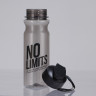 Серая бутылка для воды No Limits (600 мл.)