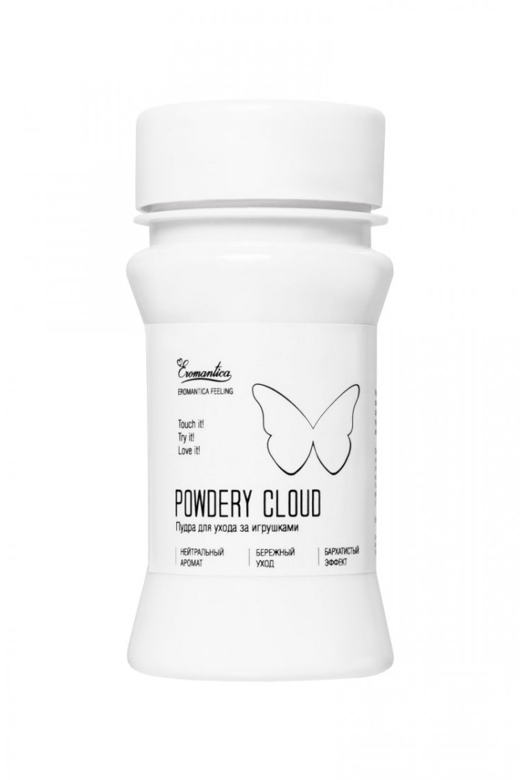 Пудра для ухода за игрушками Powdery Cloud с нейтральным ароматом - 40 гр. 