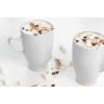 Кружка керамическая Доляна Coffee break, 300 мл, цвет белый