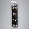 Светодиодные бусы  Сердечки , 80 см, LED(1608)-16-4.6V, AG13x3 (в компл.), 3 режима, свечение тёплое белое