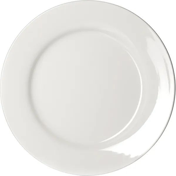 Белая мелкая тарелка «Кунстверк» (диаметр 28 см) 