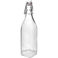 Бутылка «Свинг» с пробкой;стекло;0,5л;D=77,H=253,L=75,B=75мм