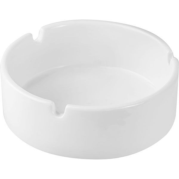 Белая пепельница «Кунстверк» (диаметр 10 см) 