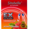 Стимулирующая насадка Sitabella Extender  Клубника 