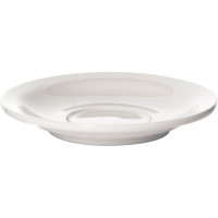 Блюдце «Кунстверк»;фарфор;D=150/56,H=20мм;белый