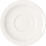 Блюдце «Кунстверк»;фарфор;D=150/56,H=20мм;белый