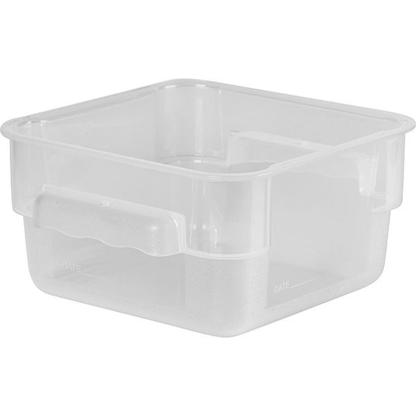 Контейнер для продуктов «Проотель»;полипроп.;2л;,H=10,L=17,8,B=17,8см;белый 