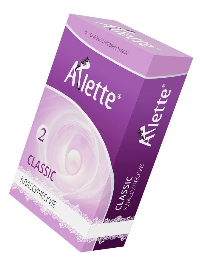 Классические презервативы Arlette Classic - 6 шт. 