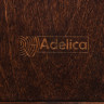 Ящик для вина Adelica «Лацио», 34×10,5×10,2 см, цвет тёмный шоколад