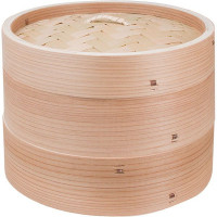 Паровое лукошко димсам из сосны (диаметр 18 см)