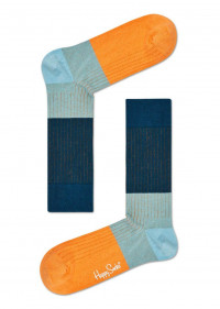 Яркие носки унисекс Block Rib Sock