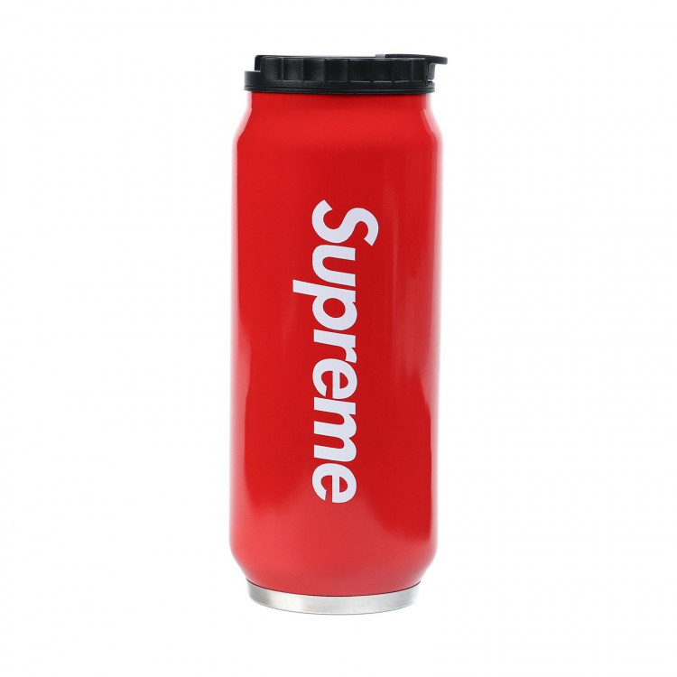 Красная термокружка Supreme (400 мл.) 