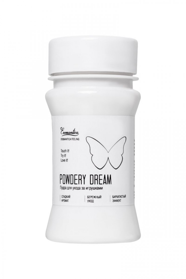 Пудра для ухода за игрушками Powdery Dream с ароматом манго и орхидеи - 40 гр. 
