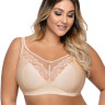 Бюстгальтер plus size с мягкими чашечками без косточек