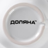Кружка керамическая Доляна Coffee break, 280 мл, цвет белый