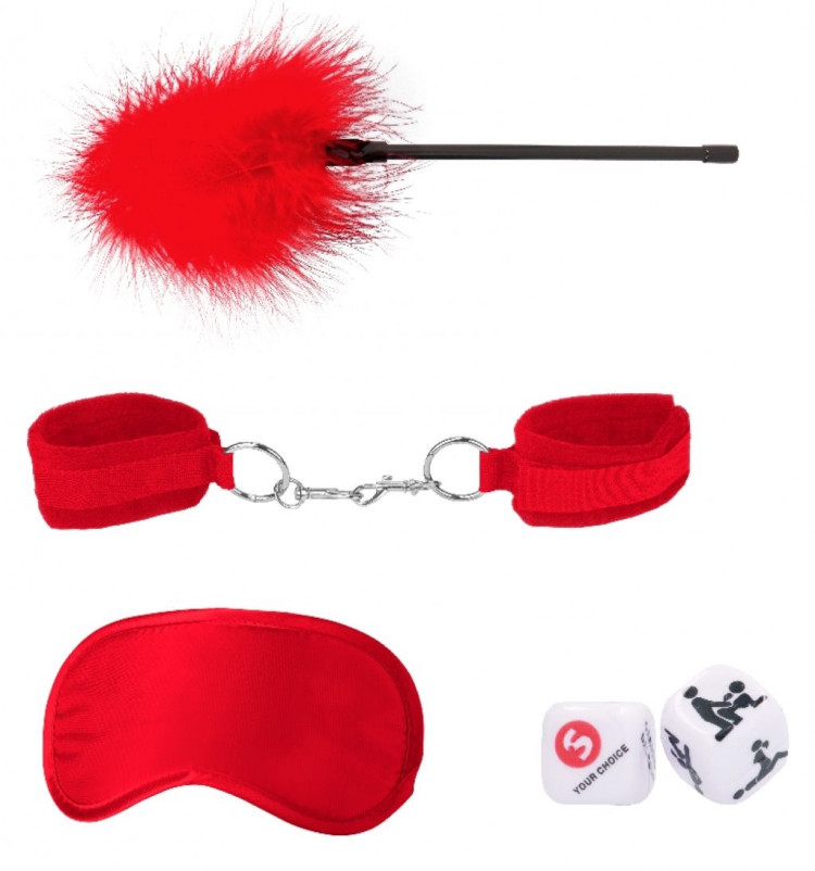 Красный игровой набор Introductory Bondage Kit №2 