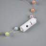Светодиодные бусы  Бусинки , 80 см, LED(1608)-16-4.6V, AG13x3 (в компл.), 3 режима, свечение тёплое белое
