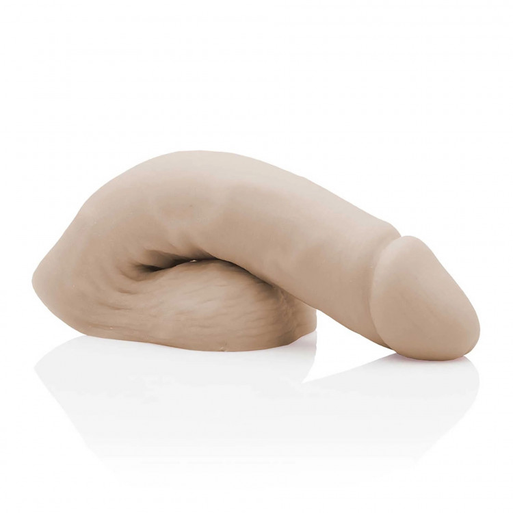 Мягкий имитатор пениса Fleshtone Limpy большого размера - 21,6 см. 