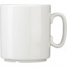 Кружка «Джойс»;фарфор;300мл;D=83,H=88,L=100мм;белый!