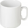 Кружка «Джойс»;фарфор;300мл;D=83,H=88,L=100мм;белый!