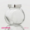 Стеклянная баночка для сыпучих продуктов «Блеск» (200 мл.)