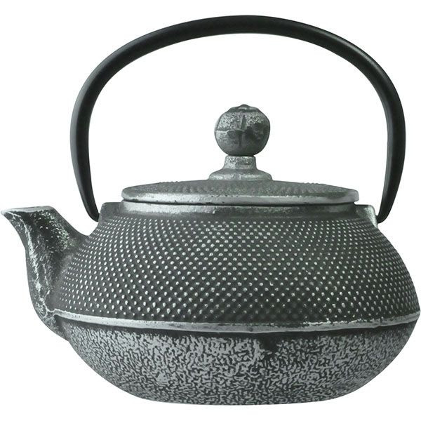 Чайник заварочный с ситом;чугун;450мл;D=85/75,H=95,L=144мм;серый 