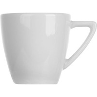 Чашка кофейная «Классик»;фарфор;150мл;D=70,H=75,B=100мм;белый